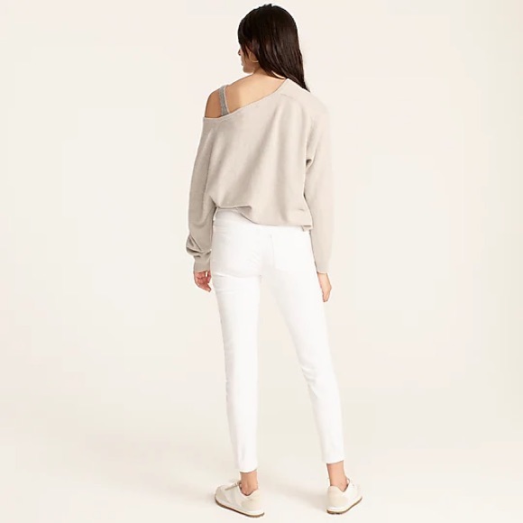 NWT 8” Toothpick Jean - J. Crew (Size 24 - White) - Picture 3 of 8